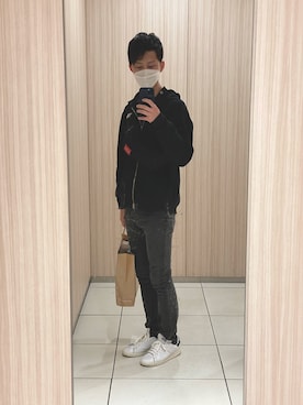 RIKUUU16さん（メンズ・178cm）の春コーディネート