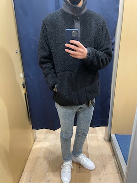 RIKUUU16さん（メンズ・178cm）の冬コーディネート