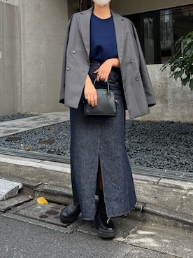 「CIAOPANIC TYPY」｜「アイテム（その他アウター）」を使った、yuzukichiii0907さん（レディース・166cm）の秋コーディネート