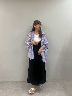 「CIAOPANIC TYPY（チャオパニックティピー）のアイテム（ワンピース/ドレス）」を使った、yuzukichiii0907さん（レディース・166cm）の春コーディネート