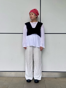 「wee9s（ウィークス）のアイテム」を使った、shrimpさん（レディース・161cm）の秋コーディネート