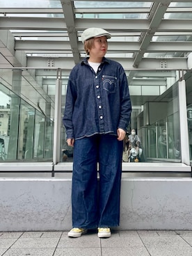 「Freada（フリーダ）のアイテム」を使った、shrimpさん（レディース・161cm）の春コーディネート