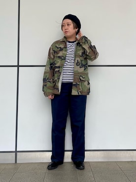 「ROTHCO（ロスコ）のアイテム」を使った、shrimpさん（レディース・161cm）の夏コーディネート