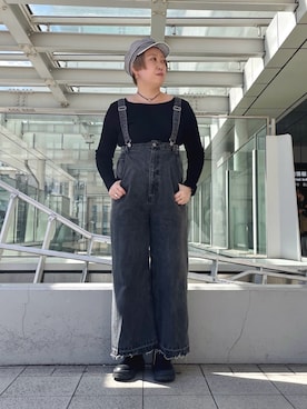 「Chapeau d' O（シャポードオー）のアイテム」を使った、shrimpさん（レディース・161cm）の春コーディネート