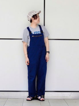 「emesuelee（エメスーリー）のアイテム」を使った、shrimpさん（レディース・160cm）の夏コーディネート