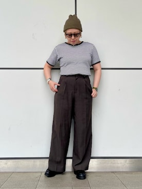 「KLEMAN（クレマン）のアイテム」を使った、shrimpさん（レディース・161cm）の夏コーディネート