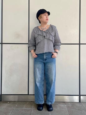 「Chapeau d' O（シャポードオー）のアイテム」を使った、shrimpさん（レディース・161cm）の秋コーディネート