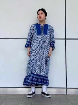 「SLOBE IENA（スローブイエナ）のアイテム（ワンピース/ドレス）」を使った、shrimpさん（レディース・161cm）の夏コーディネート