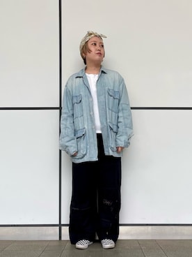 「Freada（フリーダ）のアイテム」を使った、shrimpさん（レディース・161cm）の春コーディネート