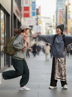 「アイテム（音楽/本・雑誌）」を使った、🍠ゆみっつ🍠さん（レディース・173cm）の冬コーディネート