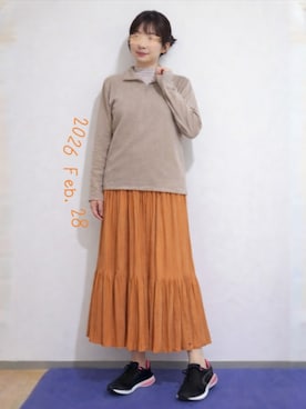 🍠ゆみっつ🍠さん（レディース・173cm）の冬コーディネート