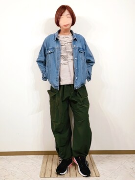 「Java（ジャバ）のアイテム」を使った、🍠ゆみっつ🍠さん（レディース・173cm）の春コーディネート