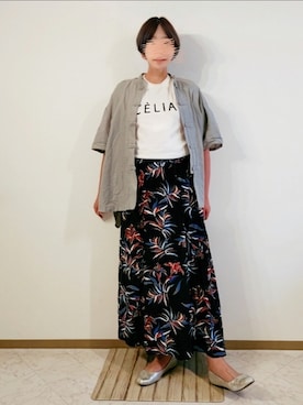 🍠ゆみっつ🍠さん（レディース・173cm）の夏コーディネート