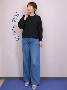 「classicalelf（クラシカルエルフ）のアイテム」を使った、🍠ゆみっつ🍠さん（レディース・173cm）の春コーディネート