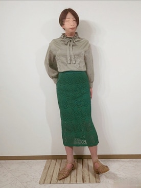 🍠ゆみっつ🍠さん（レディース・173cm）の春コーディネート