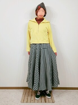 🍠ゆみっつ🍠さん（レディース・173cm）の冬コーディネート