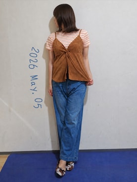 🍠ゆみっつ🍠さん（レディース・173cm）の春コーディネート