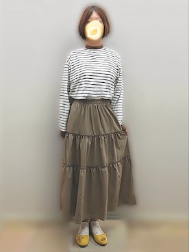 🍠ゆみっつ🍠さん（レディース・172cm）の冬コーディネート