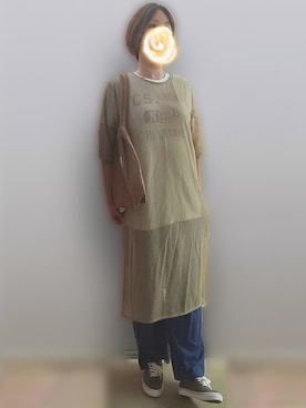 🍠ゆみっつ🍠さん（レディース・172cm）の夏コーディネート