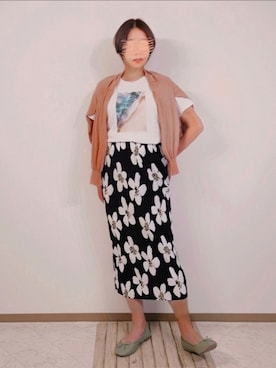 🍠ゆみっつ🍠さん（レディース・173cm）の夏コーディネート