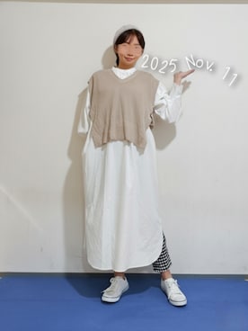 「AMERICAN HOLIC（アメリカンホリック）のアイテム」を使った、🍠ゆみっつ🍠さん（レディース・173cm）の秋コーディネート