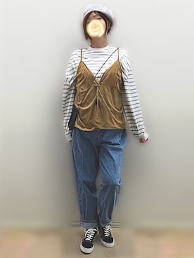 🍠ゆみっつ🍠さん（レディース・172cm）の冬コーディネート