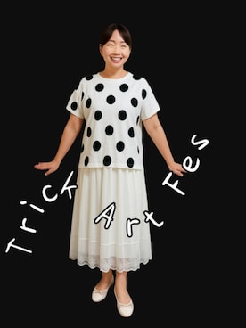 「アイテム（ワンピース/ドレス）」を使った、🍠ゆみっつ🍠さん（レディース・173cm）の夏コーディネート
