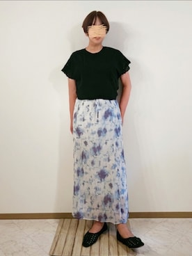 🍠ゆみっつ🍠さん（レディース・173cm）の夏コーディネート