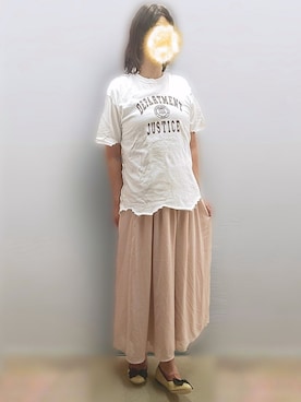 「おやすみコーデ」｜🍠ゆみっつ🍠さん（レディース・172cm）の夏コーディネート
