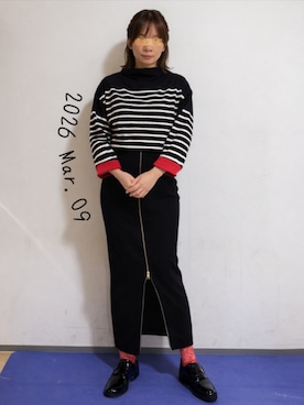 🍠ゆみっつ🍠さん（レディース・173cm）の春コーディネート