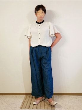 🍠ゆみっつ🍠さん（レディース・173cm）の夏コーディネート