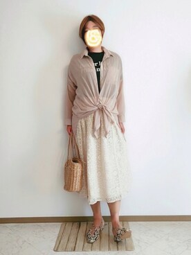 🍠ゆみっつ🍠さん(レディース・173cm)の夏コーディネート
