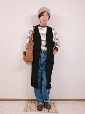 🍠ゆみっつ🍠さん（レディース・173cm）の秋コーディネート