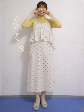 「CIAOPANIC TYPY（チャオパニックティピー）のアイテム」を使った、🍠ゆみっつ🍠さん（レディース・173cm）の春コーディネート
