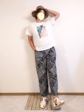 🍠ゆみっつ🍠さん（レディース・173cm）の夏コーディネート