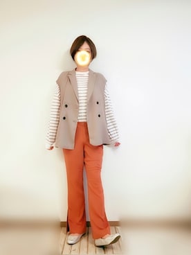 🍠ゆみっつ🍠さん（レディース・172cm）の春コーディネート