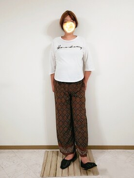 🍠ゆみっつ🍠さん(レディース・173cm)の夏コーディネート