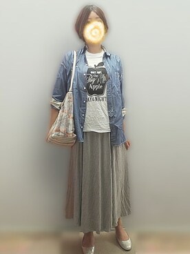 🍠ゆみっつ🍠さん（レディース・172cm）の秋コーディネート