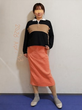 🍠ゆみっつ🍠さん（レディース・173cm）の春コーディネート