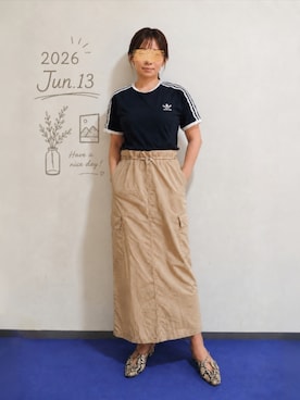 🍠ゆみっつ🍠さん(レディース・173cm)の夏コーディネート