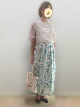 🍠ゆみっつ🍠さん（レディース・172cm）の夏コーディネート