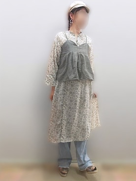 🍠ゆみっつ🍠さん（レディース・172cm）の夏コーディネート