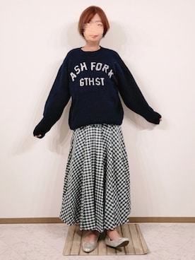 🍠ゆみっつ🍠さん（レディース・173cm）の冬コーディネート