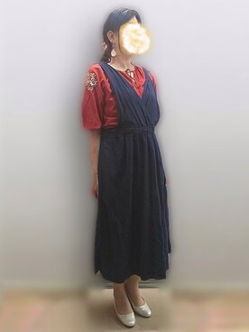 🍠ゆみっつ🍠さん（レディース・172cm）の夏コーディネート