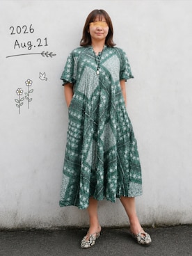 🍠ゆみっつ🍠さん（レディース・173cm）の夏コーディネート