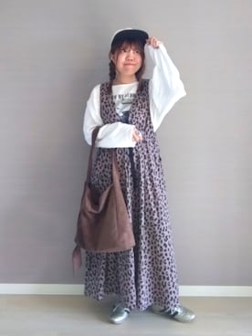 「LAC-VERT（ラック・ヴェール）のアイテム」を使った、tarochanさん（レディース・155cm）の春コーディネート