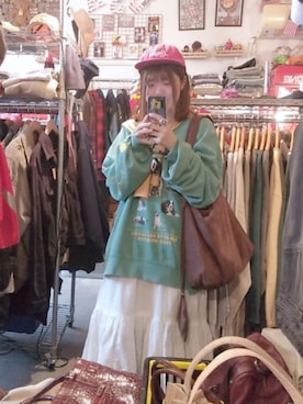 「CIAOPANIC TYPY（チャオパニックティピー）のアイテム（帽子）」を使った、tarochanさん（レディース・155cm）の冬コーディネート