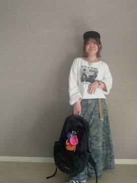 「ACCOMMODE（アコモデ）のアイテム」を使った、yuisanさん（レディース・155cm）の秋コーディネート