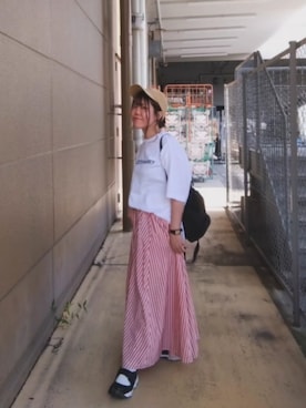 「アイテム（腕時計）」を使った、tarochanさん（レディース・155cm）の夏コーディネート