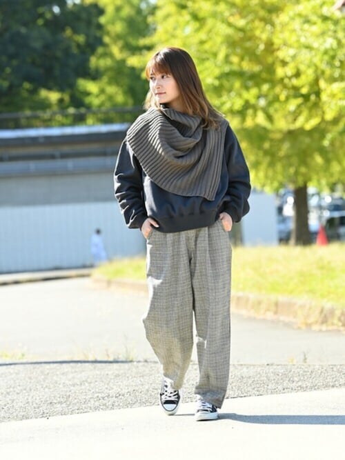 マックハウスzozoスタイリスト レディース Mac House Dickiesのスウェットを使ったコーディネート Wear